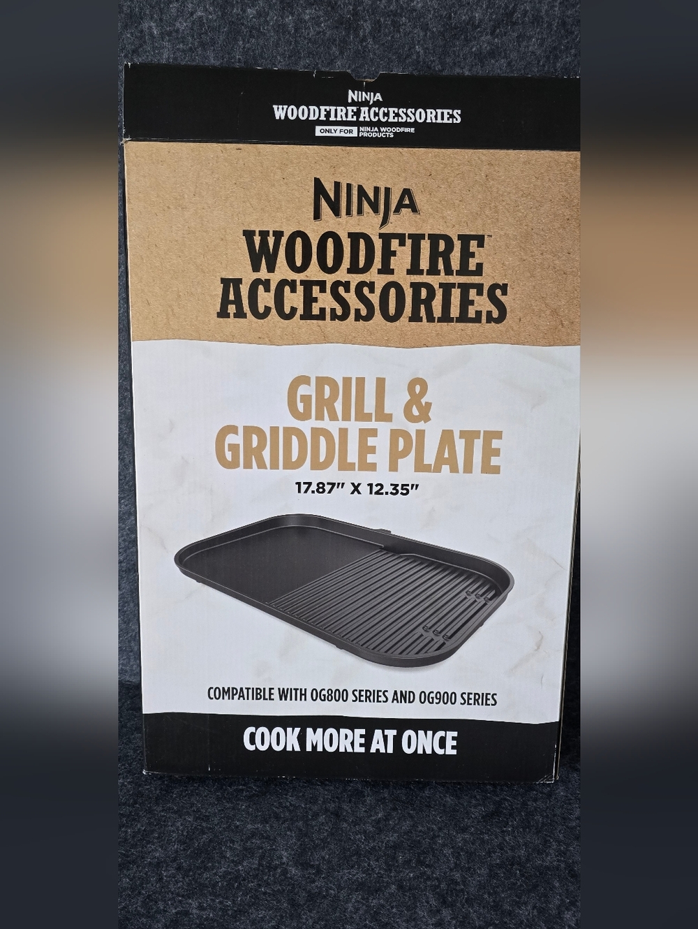 Ninja Grill & Griddle Plate - Black